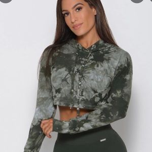 Bombshell sportswear tie dye hoodie